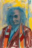 Elaine de Kooning, Kaldis, 1977, oil on canvas