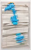 Marjorie Strider, Venetian Blinds, pigmented urethane foam and Venetian blind