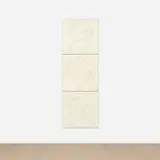 Lauren Halsey, Folk, 2019, hand-carved gypsum on wood