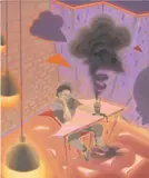 Guimi You, Rain Drop, 2019, oil on canvas