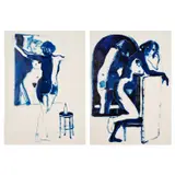Lisa Brice, Untitled (Diptych)