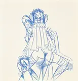 George Condo, Untitled, 2006, pastel on paper