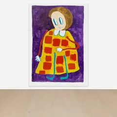 André Butzer, Untitled, 2021, acrylic on canvas