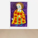 André Butzer, Untitled, 2021, acrylic on canvas