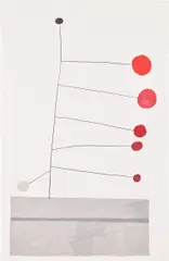 Untitled by Jonas Wood, 2009, colored pencil on paper, sold Nov 2024