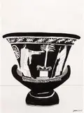 Jonas Wood, Untitled (White Plant)