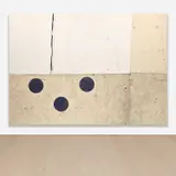 Joe Bradley, Ruins Domino, 2016, oil on canvas