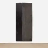Theaster Gates, cool gray study. no flame, 2014–2015, wood, roofing substrate and tar