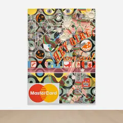 Lari Pittman, Untitled #31 (A Decorated Chronology of Insistence and Resignation), 1994, acrylic, oil and enamel on panel