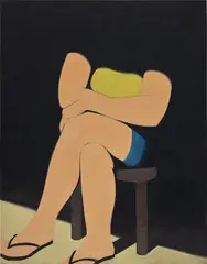 Noon by Henni Alftan, 2016, oil on canvas, sold Nov 2024