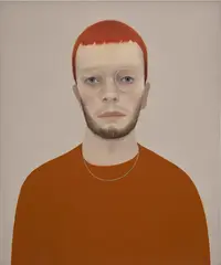 Sarah Ball, Michael, 2021, oil on linen