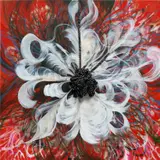 Shinique Smith, Gnosis, 2013, ink, fabric and acrylic on panel