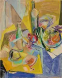 Jane Piper, Study in Yellow, 1945–1946, oil on canvas