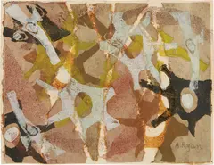Anne Ryan, Untitled, 1951, mixed media collage on paper