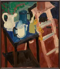 Felix Pasilis, Untitled, 1954, oil on canvas