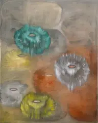 Untitled by Ross Bleckner, 1997, oil on canvas, offered Jul 2024
