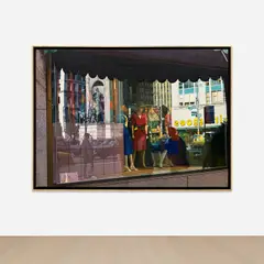 Tom Blackwell, Herald Square, 1983, oil on canvas