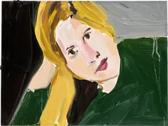 Chantal Joffe, Ivana, 2015, oil on board