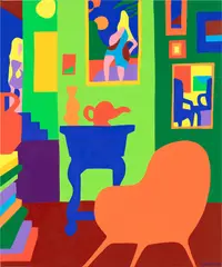 Todd James, Untitled, 2019, acrylic on canvas