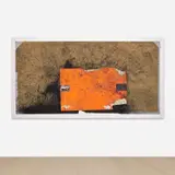 Sterling Ruby, EXHM/DS10, 2011, collage, paint and urethane on cardboard