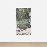 Nate Lowman, Ciao Bella, 2012, oil and ink on linen