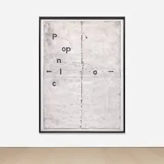 Tony Lewis, clon opP, 2011, pencil, graphite powder and tape on paper