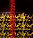 Jesus and Chains by Louise Lawler, 2008, cibachrome face-mounted to Plexiglas on museum box, sold Jul 2024