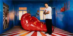 David LaChapelle, Muhammad Ali: How Heroes Are, 2003, digital chromogenic print