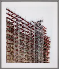 Stadt 10/01 (Berlin) by Frank Thiel, 1997, chromogenic print, in artist's frame, sold Jul 2024