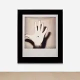 Douglas Gordon, Hand with Spot M, 2001, chromogenic print mounted to Plexiglas, in artist's chosen frame