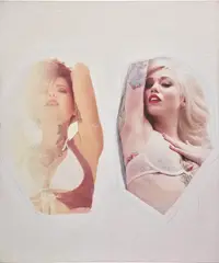 Tom Dash, Too Fast for Love, 2013, acrylic and collage on canvas