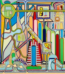 Eric Shaw, Untitled, 2018, acrylic on canvas