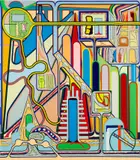 Eric Shaw, Untitled, 2018, acrylic on canvas