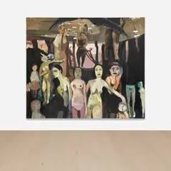 Helen Verhoeven, Second Movement, Acid Girls, 2011, acrylic on canvas