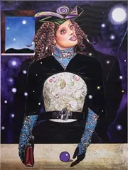 Allison Zuckerman, Lighthouse, 2020, Inkjet print in colors, on stretched canvas (as issued)