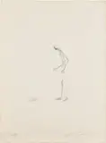 Alberto Giacometti, Objet inquietant I (Disturbing Object I) (L. 54), 1965, Lithograph, on Rives BFK paper, with full margins