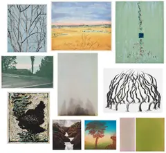 Why Draw a Landscape? by Various Artists, 1999, The set of 10 etchings in colors and in black and white, on white and off-white wove papers, with full margins, with tit, sold Feb 2024