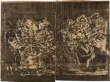 Jim Dine, Jerusalem Plant #3 (S. 38, D'O. & F. 133), 1982, Monumental woodcut diptych, on two sheets of Kozo paper, the full sheets