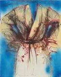 Jim Dine, Flowered Robe with Sky (D'O. & F. 62)