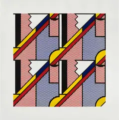 Modern Print (G. 277, C. 103) by Roy Lichtenstein, 1971, Lithograph and screenprint in colors, on Arjomari paper, with full margins, sold Feb 2024