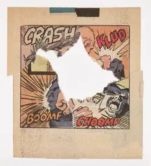 Christian Marclay, Klud, 2006, Pigment print in colors, on Arches paper mounted to board (as issued), with full margins