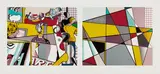 Roy Lichtenstein, Tel Aviv Museum Print (C. 238), 1989, Lithograph in colors, on Rives BFK paper, with full margins