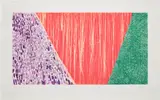 Pat Steir, Alphabet: Secondary, 2007, Etching and aquatint in colors, on Somerset paper, with full margins