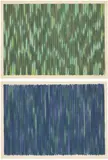 Gene Davis, Ferris Wheel; and Adam's Rib, 1980, Two lithographs in colors, on Arches paper, with full margins