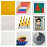 Various Artists, On the Bowery, 1964-1971, The set of nine screeprints, in colors and in black and white, on various wove papers, with full margins and the full sheets, lacking the Cy Twombly, each contained in the original brown wove paper folios with screenprinted artist's names, text and studio photos, all contained in the original cardboard portfolio