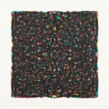 Sol LeWitt, Brushstrokes in All Directions (K. 1994.05), 1994, Screenprint in colors, on Folio White paper, with full margins
