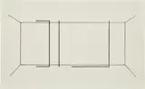 Fred Sandback, Untitled (J. 109), 1984, Lithograph, on Japanese paper, with full margins