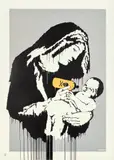 Banksy, Toxic Mary, 2004, Screenprint in colors, on wove paper, the full sheet
