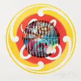 James Rosenquist, Circles of Confusion & Lite Bulb, 1966, Photolithograph with screenprint in colors, on thin wove paper, with full margins