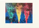 James Rosenquist, Night Smoke II (S. 15, G. 26), 1969-72, Lithograph in colors, on British A. Millbourn handmade paper, with full margins